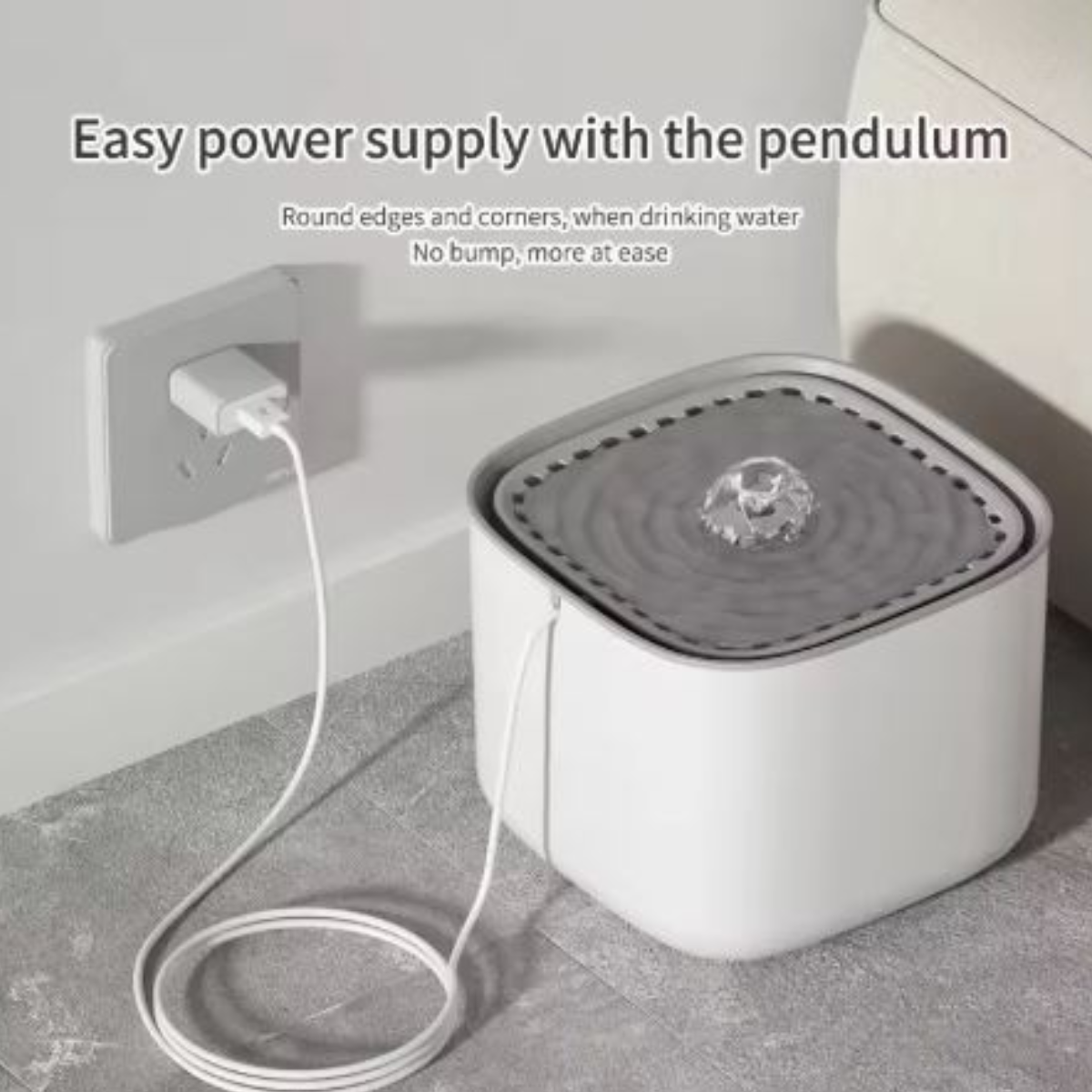 3L USB Cat Water Fountain โ Quiet, Filtered, Auto Recirculate