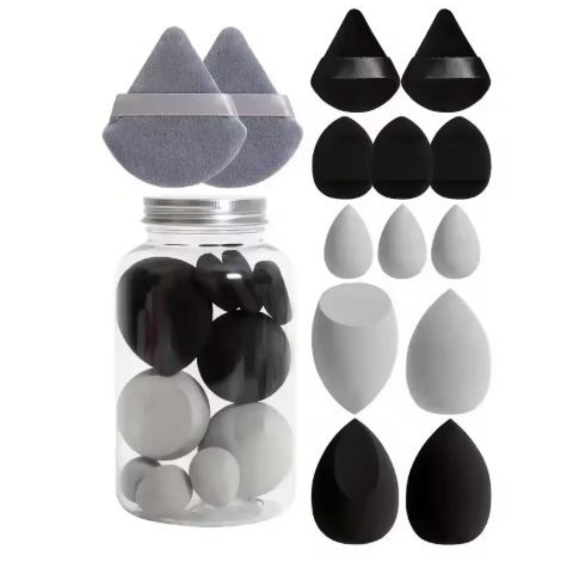 12-Piece Makeup Sponge Collection