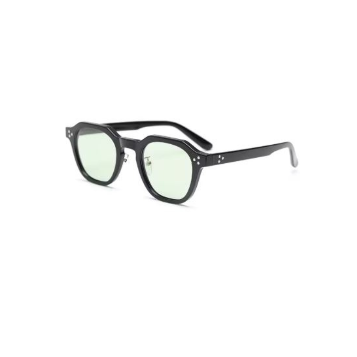 Modern Retro Clear Frame Sunglasses