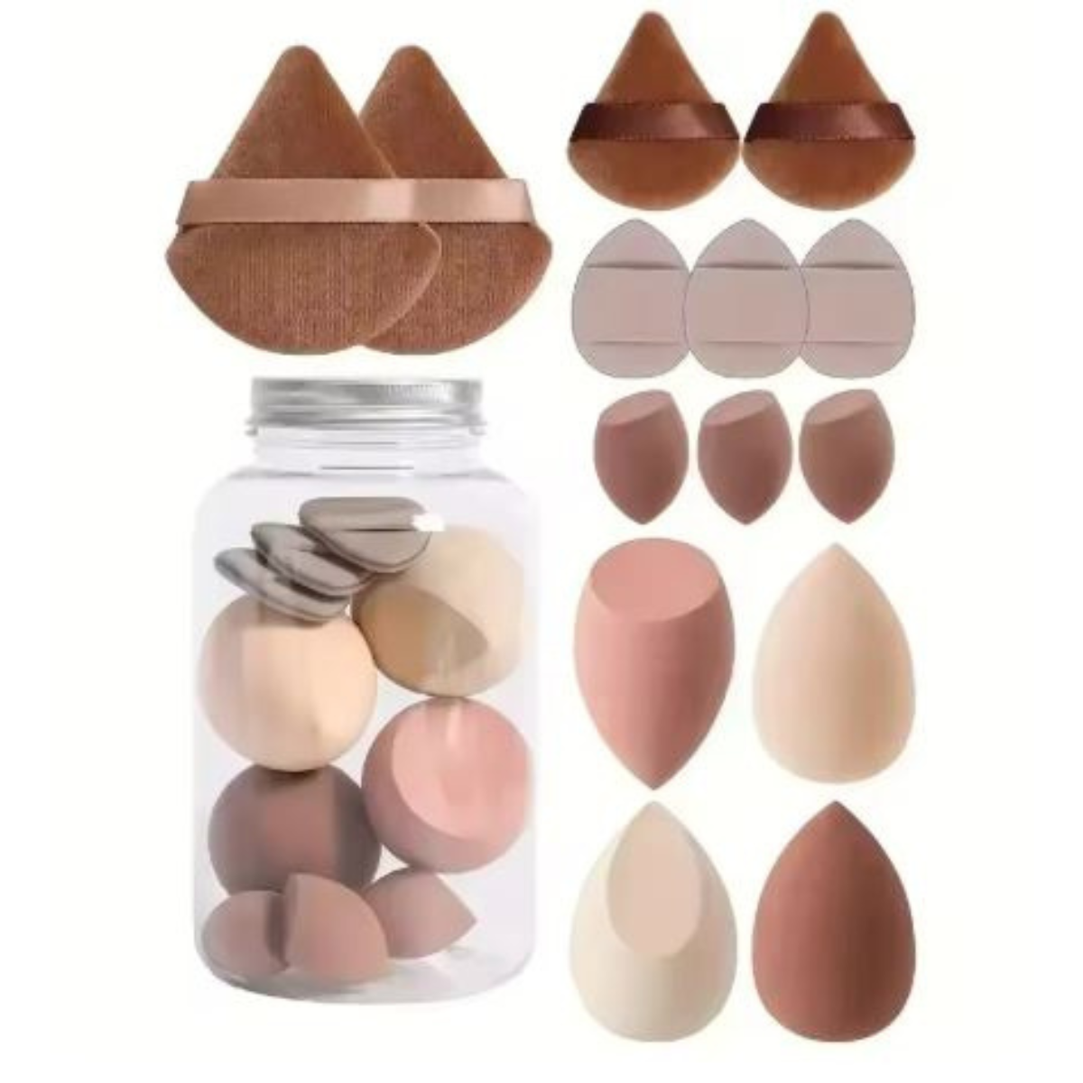 12-Piece Makeup Sponge Collection