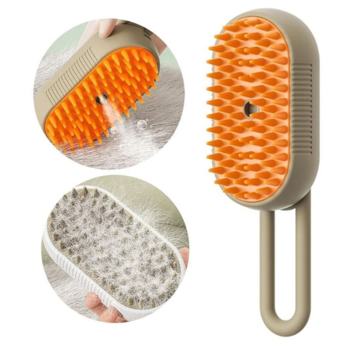 3-in-1 Cat Steaming Brush